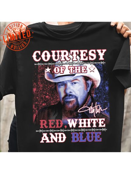 Men's Toby Keith Signature Patriotic T-Shirt - Red White & Blue 